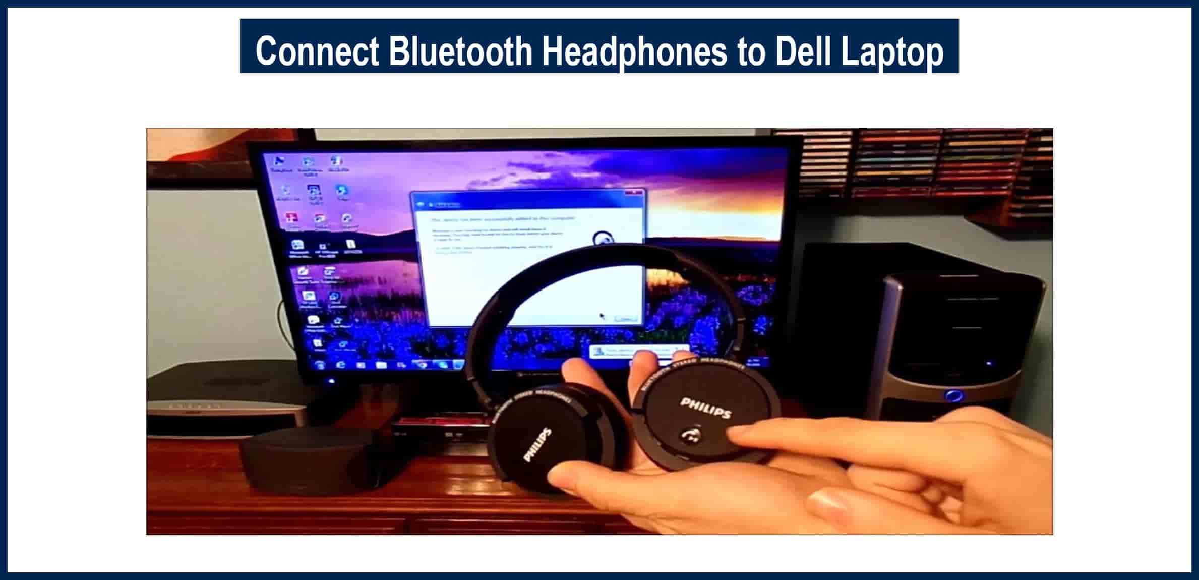 Connect Bluetooth Headphones to Dell Laptop min
