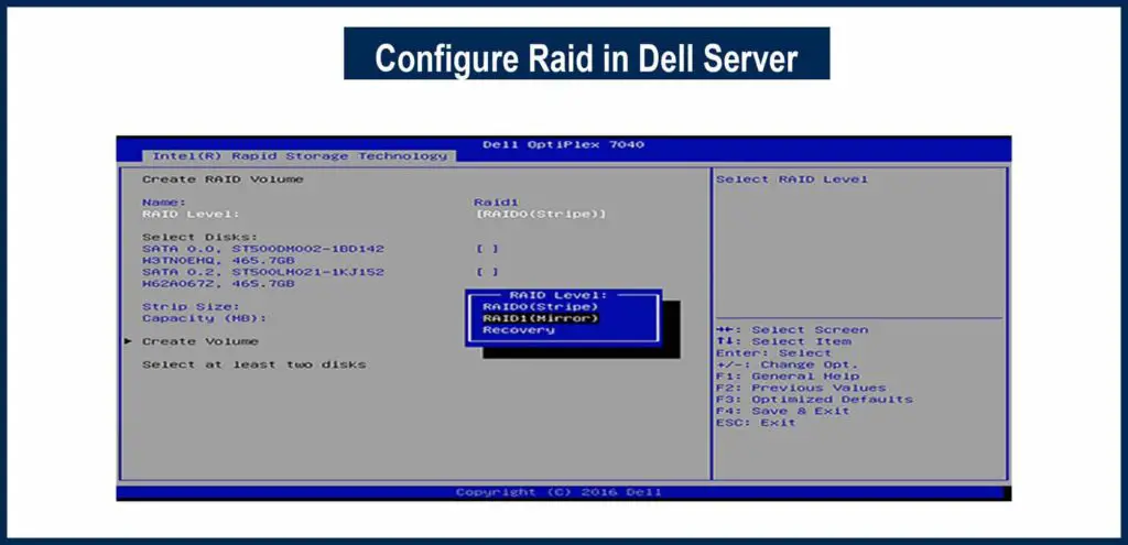 How to Configure Raid in Dell Server Step by Step