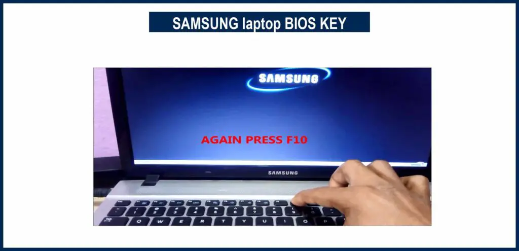 SAMSUNG laptop BIOS KEY