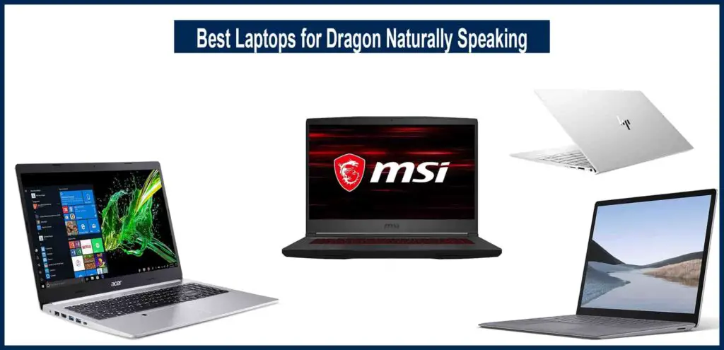 best laptops for dragon naturally speaking